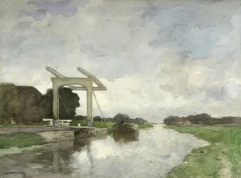 Zugbrücke in Noorden