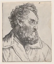 Kopf eines Mannes, 17. Jahrhundert