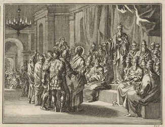 Christus vor dem Hohepriester Hannas