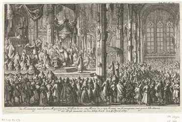 Krönung Wilhelms III., 1689