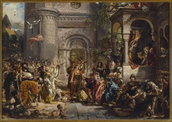 Aufnahme der Juden. Im Jahre des Herrn 1096