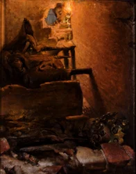 Das Innere des Grabmals von Kasimir dem Großen