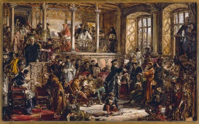 Das goldene Zeitalter der Literatur im 16. Jahrhundert. Reformation. Vorherrschaft des Katholizismus