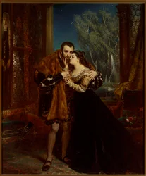 Sigismund August mit Barbara am Hofe der Radziwiłłs in Wilna