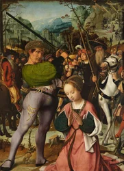 Die Enthauptung der Heiligen Katharina