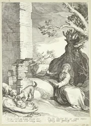 Ahija und Jerobeams Frau