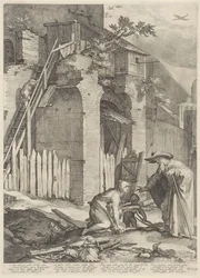 Elia trifft die Witwe von Sarefat