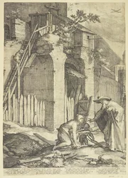 Elias kommt zur Witwe in Sarepta