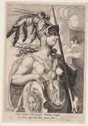 Pallas Athene, aus Drei Göttinnen