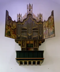 Bemalte Orgel, 1526