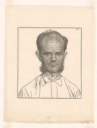 Porträt des Gärtners Louw