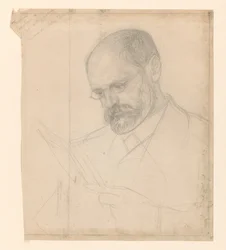 Porträt von Herrn K. J. Kautsky