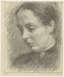 Porträt von Fräulein S. Dirks