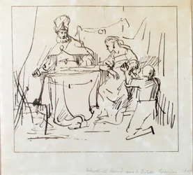 Jan Victors, "Haman mit Esther und Ahasverus"