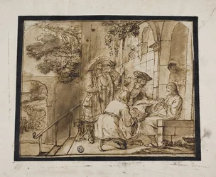 Josephs Brüder zeigen Jakob seinen Mantel, 1640er Jahre