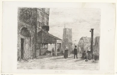 Ansicht der St.-Martins-Kirche in Woudrichem