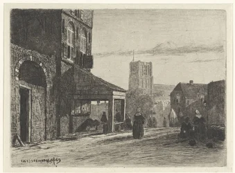 Ansicht der St.-Martins-Kirche in Woudrichem