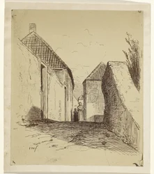 Ansicht der Südwand in Leerdam