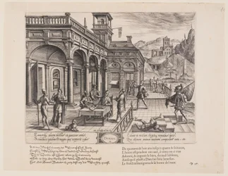 Dorica, aus Theatrum Vitae Humanae (Die Lebensalter)