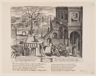 Tuscana, aus Theatrum Vitae Humanae (Die Lebensalter)