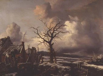 Eine Winterlandschaft