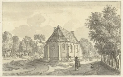 Die Kirche von Helsdingen bei Vianen