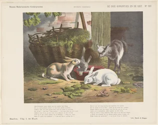 Die drei Kaninchen und die Ziege