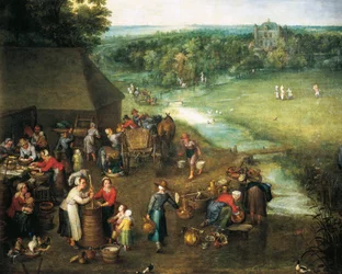 Leben auf dem Land (Detail)