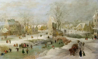 Winterlandschaft in Holland