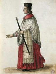 Zeremonienmeister in der Markuskirche