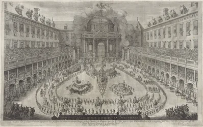 Karussell in der Hofburg in Wien