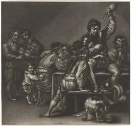 Fröhliche Gesellschaft