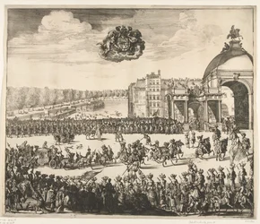 Einzug von König Wilhelm III. in Den Haag, 1691