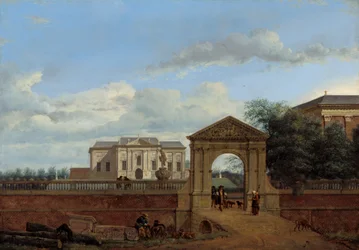 Eine architektonische Fantasie, ca. 1670