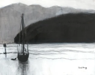 Segelboot im Hafen von Anacortes, ca. 2021