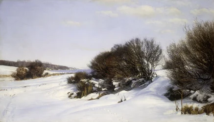 Winter am Meer, 1888