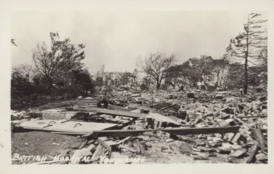 Nachwirkungen des Großen Kanto-Erdbebens, Japan, 1923