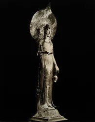 Kudara Kannon, aus dem 7. Jahrhundert, Asuka-Periode, Horyuji-Tempel, Japan