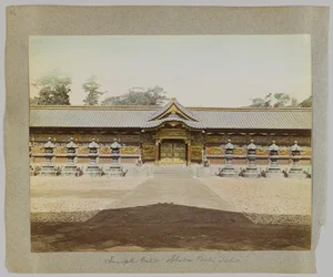 Tempeltor, Shiba Park, Tokio, Japan