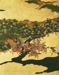 Schlacht von Hogen im Jahr 1156, Momoyama-Periode (1568-1615)