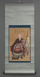 Porträt eines Zen-Priesters