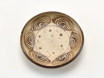 Servierschale mit "Pferdeauge"-Design, 1800-1830