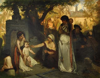 Der alte jüdische Friedhof in Prag