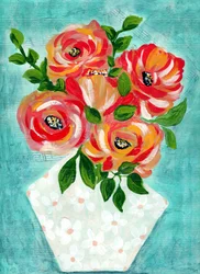 Modernes Blumenbouquet
