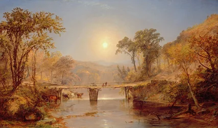 Indian Summer am Delaware River, 1882