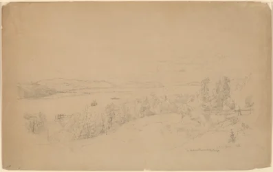 Der Hudson River bei Hastings