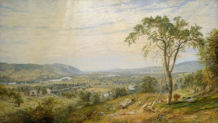 Das Tal von Wyoming, 1865