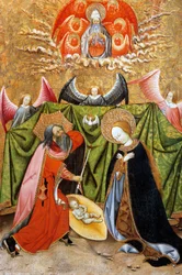 Die Geburt Christi, Altarbild aus Verdu