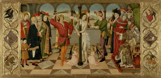 Die Geißelung Christi, ca. 1450-60