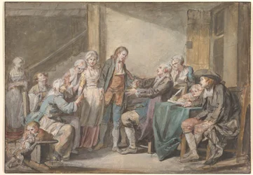 Studie zu „Die Dorfbraut“